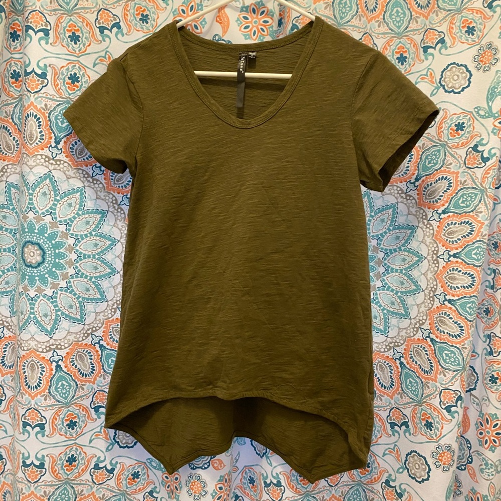 Green shirt